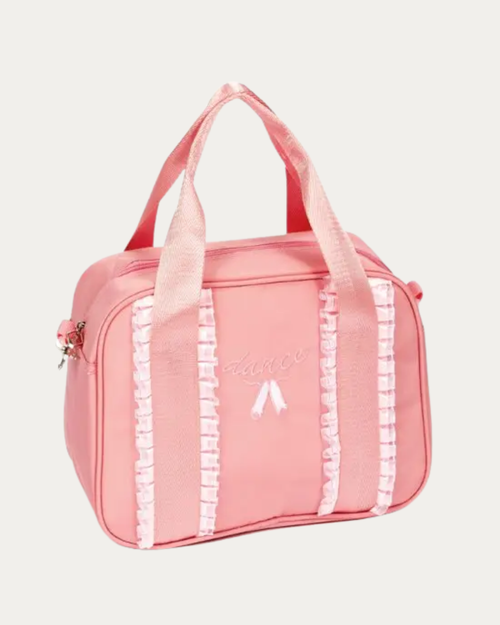 Girls Ribbon Dance Bag - Pink