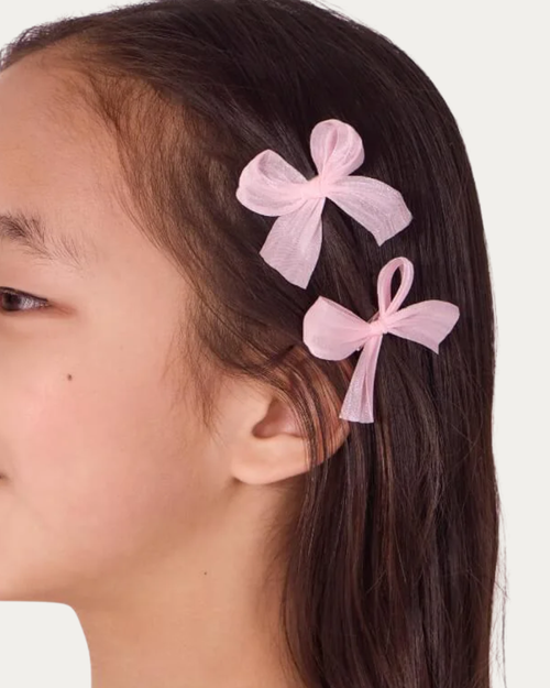 Petite Barrette Set - Pink
