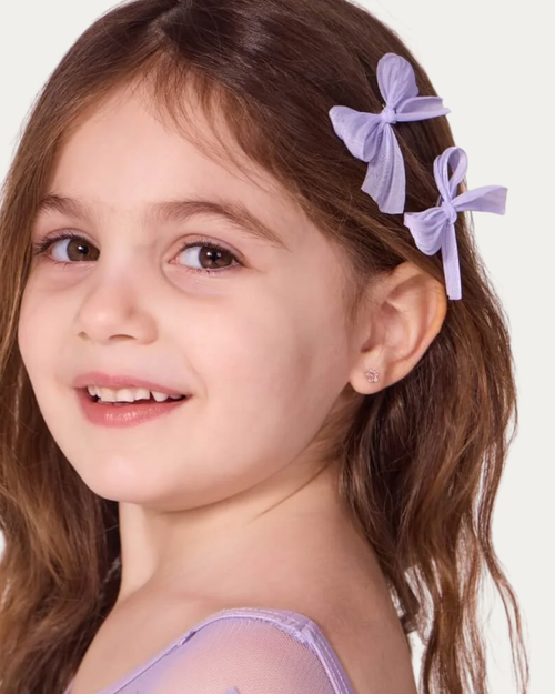 Petite Barrette Set - Lavender