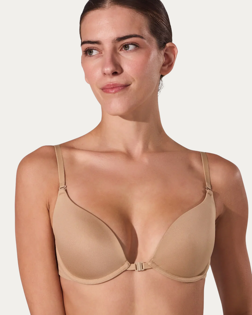 Capezio Underwire Minimal Show Bra - Nude