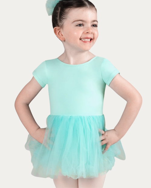 Heidi Kid's Cap Sleeve Tutu - Mint