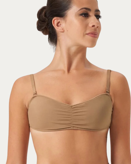 Bloch Bandeau Bra - Tan