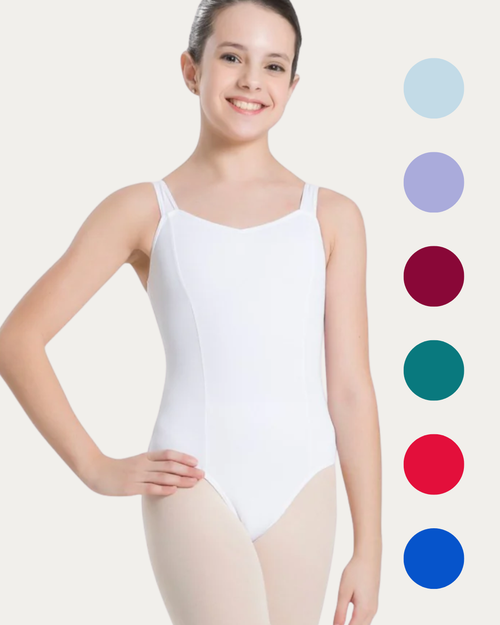 Coomer Ballet Conservatory Princess Seam Wide Strap Leotard