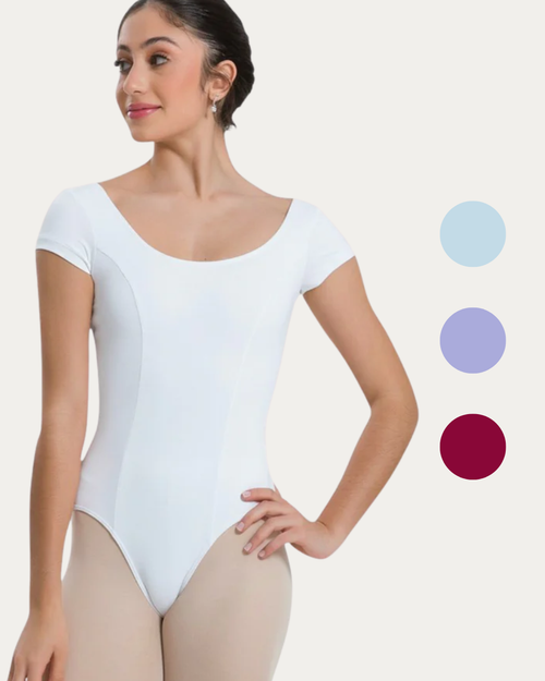 Coomer Ballet Conservatory Princess Seam Adult Cap Sleeve Leotard