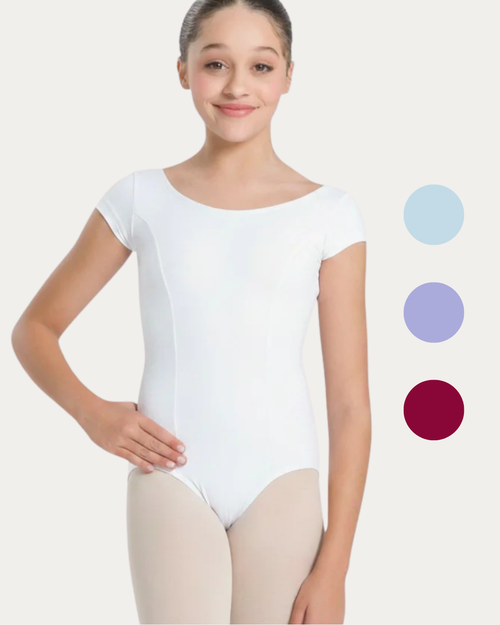 Coomer Ballet Conservatory Princess Seam Cap Sleeve Leotard