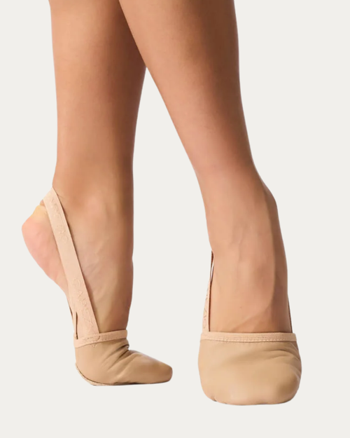 Capezio Hanami Leather Pirouette - Nude