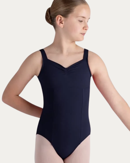 Bloch Alice Tuck Tank Youth Leotard in Navy