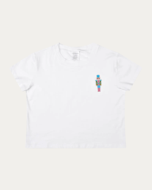 Iscream Sweet Nutcracker Embroidered Youth T-Shirt