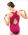 Hope Mesh Cross-Back Leotard - Orchidee