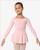 Gillian Long Sleeve Skirted Leotard - Light Pink