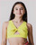 Chic Tie Front Top - Bright Yellow