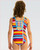 Vibrant Stripes Gymnastics Leotard