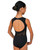 Lace Sweetheart Neck Tank Leotard - Tween - Black