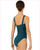 Chloe Sweetheart Neckline Wide Strap Leotard - Deep Teal