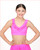 Olivia Ruffle Crop Top - Pink