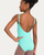 Princess Seam Camisole Leotard - Girls - Mint