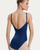 Patricia Princess Seam Camisole Adult Leotard - Navy