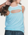 Gotta Dance Twist Back Tank - Blue