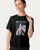 Mirella Vintage Print Adult Tee - Black