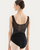 Nikolay Taryn Mesh Tank Adult Leotard - Black