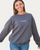 Charcoal DANCER Embroidered Adult Pullover