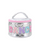 'dance' Metallic Round Quilted Glam Bag - Silver