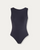 Veronica Low Back Leotard - Black