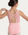 Bloch Embroidered Keyhole Tank Youth Leotard - Candy Pink