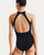 Nikolay Promise Halter Mesh Adult Leotard - Black