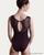 Gem Tank with Keyhole Mesh Back - Dark Purple