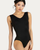 Ari Tank Princess Seamed Adult Leotard - Black