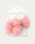 Cheeky Plum Tulle Hair Bow Set - Pink
