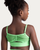 Marli Two-tone Color Block Youth Camisole Top - Luminous Green/Neon Pink