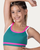 XoDanceCo Racer Top - Forest Green