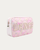 OMG Quilted Floral Bow Print 'DANCE' Pouch