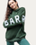 Barre Trash Oversized Hoodie - Emerald