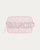 OMG Powder Floral 'DANCE' Quilted Bow Cosmetic Pouch