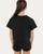 Energetiks Adult Cropped Dance Tee - Black