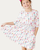 Ballerina Bows 3/4 Sleeve Pocket Twirl Dress