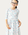 Twinkle Toes 3/4 Sleeve Pocket Twirl Dress