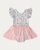 Twinkle Toes Flutter Sleeve Skirted Leotard