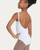 Princess Seam Camisole Leotard - Girls - White
