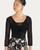 Energetiks Zara Crossover Mesh Shrug - Black