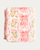 Pink Ballet Slippers & Florals Fleece Throw Blanket