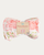 Pink Ballet Slippers & Florals Fleece Throw Blanket