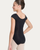 Coomer Ballet Conservatory Princess Seam Youth Cap Sleeve Leotard - Black