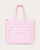 Nikolay Medium Tote Bag with Zipper - Pink