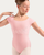 Bloch Floral Embroidered Cap Sleeve Leotard - Pink