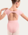 Bloch Floral Embroidered Cap Sleeve Leotard - Pink