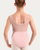 Bloch Floral Embroidered Youth Tank Leotard with Mesh Back - Pink